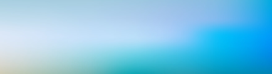 Simple wide banner blue gradient ,blue sky abstract background for banner design © jes2uphoto