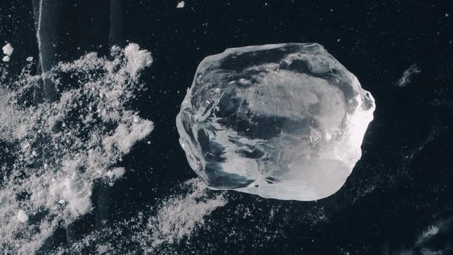 baikal space lake ice