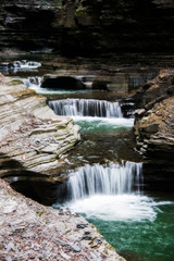 waterfall at Watkins Glen New York