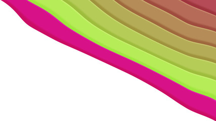 Background in paper style. Abstract colorful background.