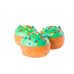 donut or donut with concept on a background.