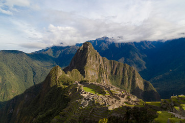 Fototapeta premium Machu Picchu in Peru - lost city of Inca