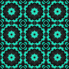 Seamless background pattern with a variety of multicolored lines.