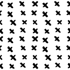 Seamless Pattern Abstract Hand Drawn Doodles