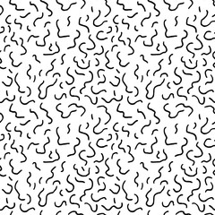 Seamless Pattern Abstract Hand Drawn Doodles