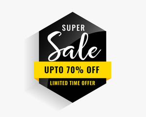 modern sale badge for your business