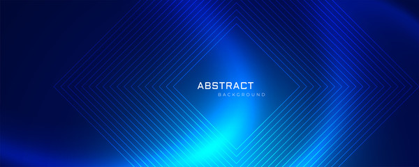 Obraz premium abstract technology blue mesh and lines background