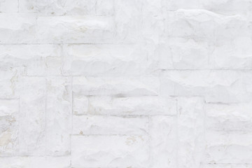 White bricks wall. Light background.