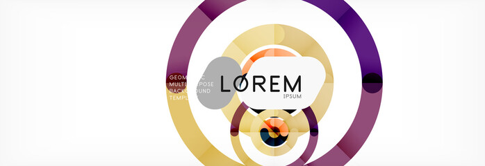 Modern geometrical abstract background