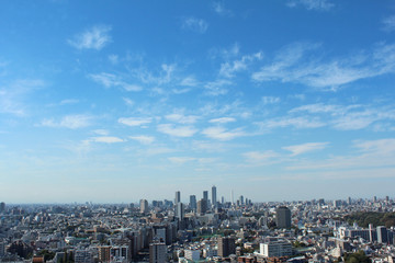 Fototapeta na wymiar 東京の風景　池袋方面