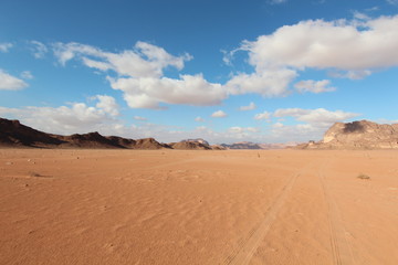 Fototapeta na wymiar desert sand sky landscape background