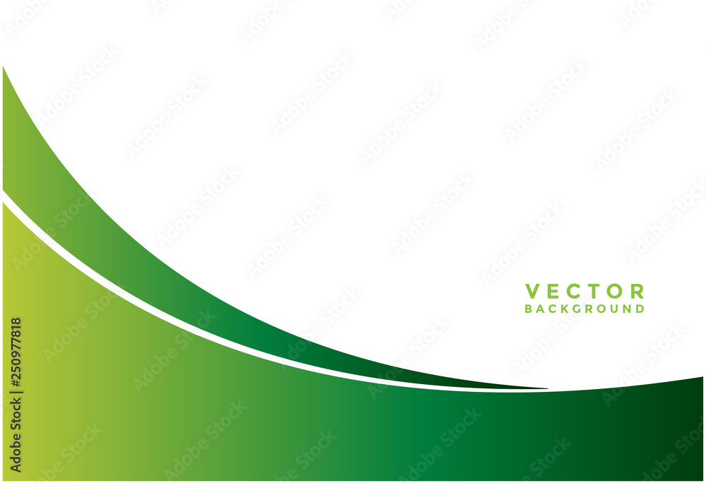 Poster green background vector illustration lighting effect graphic for text and message board design infog
