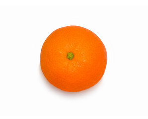 Mandarin isolated on white background