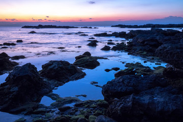 Obraz premium 城ヶ島の夕暮れ