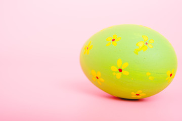 Beautiful Easter green egg color