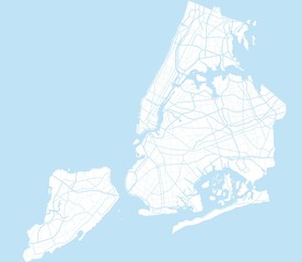 Map of Ny-York city