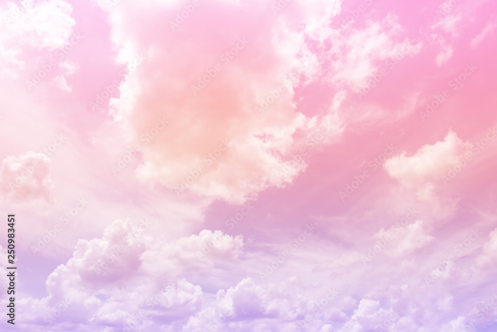 Canvas Prints cloud and sky with a pastel colored. nature abstract background