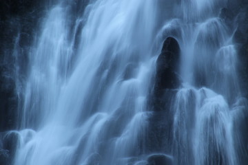 Naklejka na ściany i meble Risco Wasserfall - Madeira - Portugal