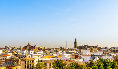 Panorama de Séville en Andalousie, Espagne