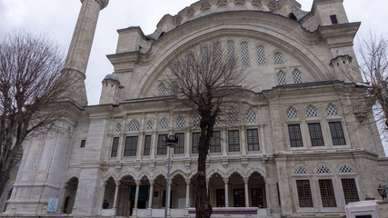 Obraz premium Istanbul ancient mosque (Nur-u Osmaniye mosqeu)