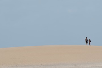 Fototapeta na wymiar Capo Verde beach scene