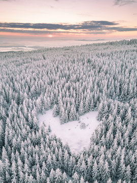 Schnee Herz