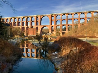 Göltzschtalbrücke in Netzschkau/Vogtland (Sachsen)