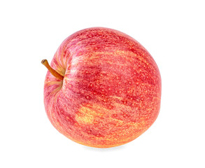 Red apple isolated on white background