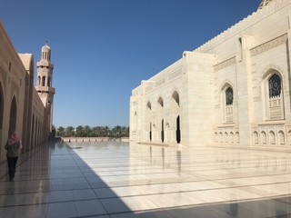 Obraz premium A Mosque in Muscat, Oman 