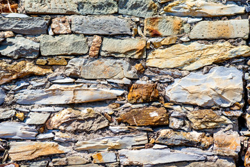 Gray Stone Wall as  Background