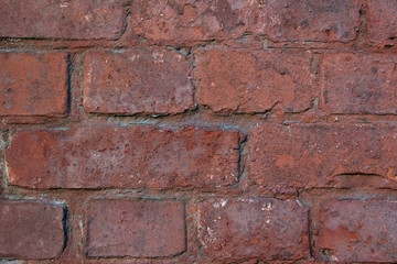 Red brick wall