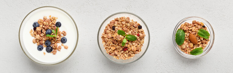 Low cal breakfast concept