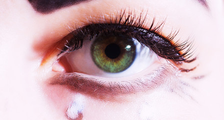 one art eye closeup macro