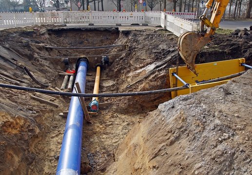 Erneuerung von Ver- und Ensorgungsleitungen