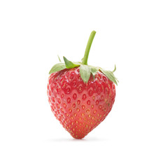 Ripe Strawberry isolate on white background