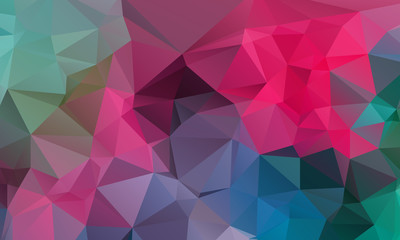 Fototapeta premium Abstract Color Polygon Background Design, Abstract Geometric Origami Style With Gradient
