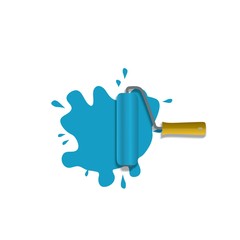 Paint roller icon