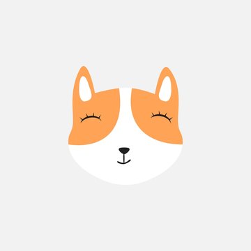 unique fox logo design