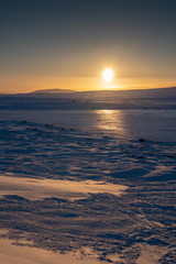 Fototapeta na wymiar Sunrise, Iceland, Europe