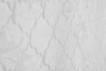 Modern white comfortable orthopedic mattress as background