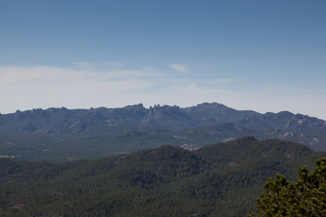 Fototapeta premium Rock Formations in Custer State Park