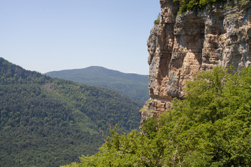 Fototapeta na wymiar view of mountains in italy