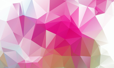 Fototapeta premium Abstract Color Polygon Background Design, Abstract Geometric Origami Style With Gradient