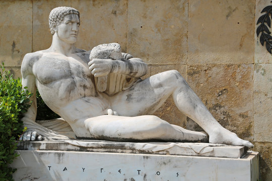 Statue of Leonidas in Thermopyles, Greece
