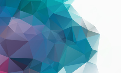 Fototapeta premium Abstract Color Polygon Background Design, Abstract Geometric Origami Style With Gradient