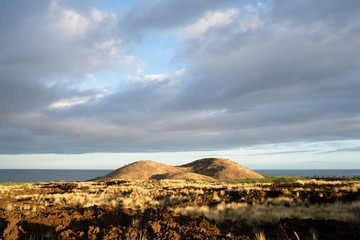 cinder cone, hawaii