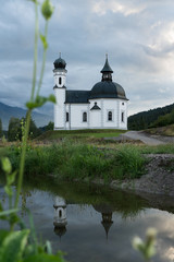 Fototapeta na wymiar Seefeld Church in Tyrol, Austria
