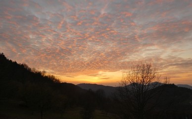 Naklejka premium Sonnenuntergang