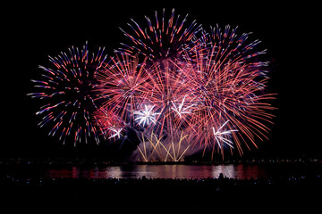 Firework display, Canada