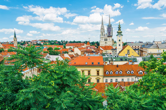 City skyline, Zagreb, Croatia